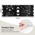 thumbnail image 5 of Black Gothic Sun Moon Hand Pattern Kitchen Rug Mat,Kitchen Runner Rugs Non Skid Washable,Decorative Kitchen Floor Mats for Kitchen,Sink,Laundry,17"X47", 5 of 5