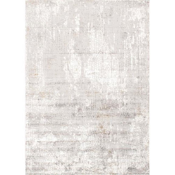 Pasargad Home Stella Design Power Loom Area Rug- 3 X 7, Grey