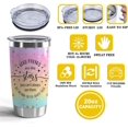 thumbnail image 3 of Friendship Gift Best Friends 20oz Stainless Steel Tumbler with Lid and Straw Good Friends Are Like Stars You Can''t Always See Them But You Know They''re Always There (Good Friends-Star), 3 of 6