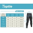 thumbnail image 6 of TOPTIE Men's Compression Pants, Zipper Pocket Sports Leggings, Base Layer Workout Pants-Royal-M, 6 of 6