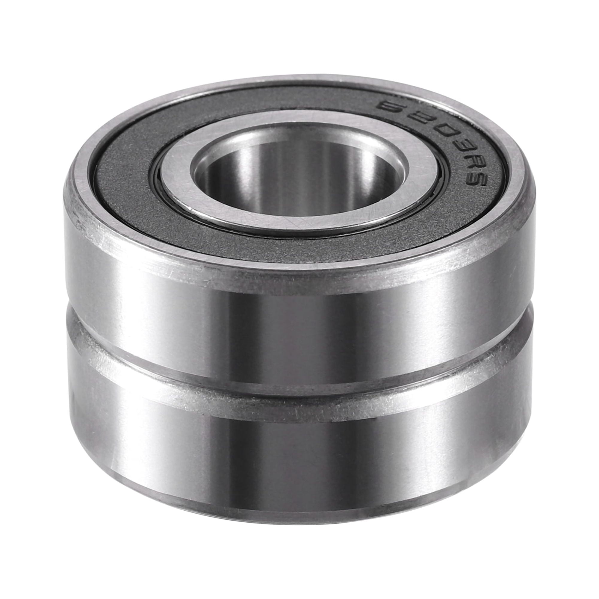 Uxcell FR2-5zz Flanged Ball Bearings 10pcs - 1/8"x5/16"x9/64" Double Shielded Chrome Steel