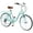 Green, variant on 7 Speed, Steel Frame, Multiple Colors 24 Inch Ladies Bicycle