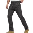 thumbnail image 1 of Pantalones cargo FREE SOLDIER resistentes al agua para hombre, color gris clásico, 1 of 7