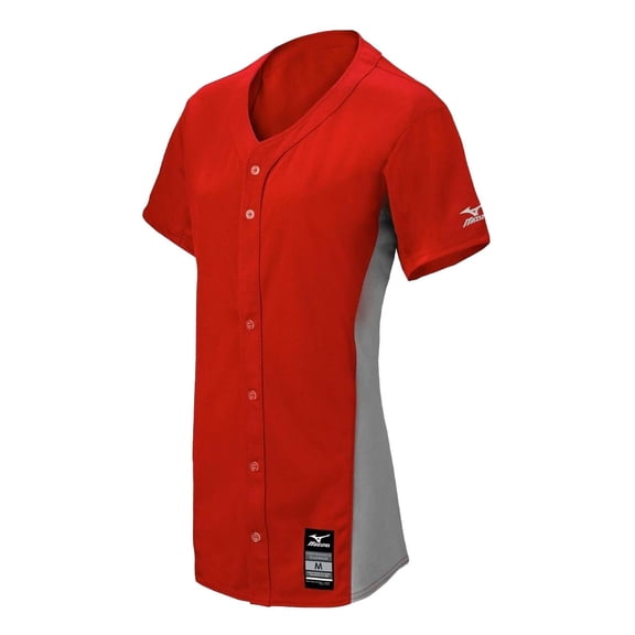Womens Softball Apparel - Women's Pro Full Button Softball Game Jersey - 350581