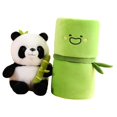 thumbnail image 3 of relleno de de la felpa acompaña los ornamentos del sofá del juguete del sueño con los juguetes de bambú para cm estilo B CUTICAT Muñeco de peluche de oso panda, 3 of 8