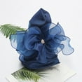 thumbnail image 4 of Women's Foldable Wide Brim Organza Church Fascinator Bridal Tea Party Wedding Hat, 4 of 6