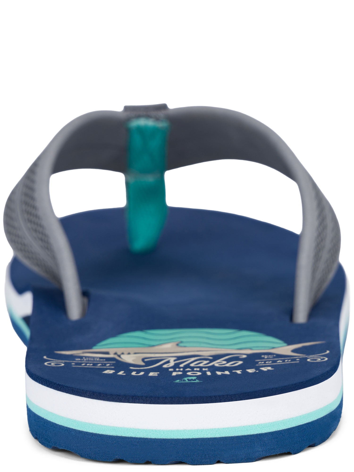 Rugged Shark Men's Shark Week Flip Flops