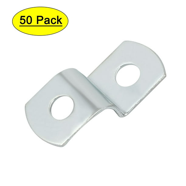 Uxcell 29mmx13mmx10mm Metal Z Shape Picture Frame Braces Brackets Supports 50pcs