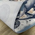 thumbnail image 4 of Ambesonne Nautical Place Mats Set of 4, Whale Anchor Mandala Night, Standard Size, Indigo Amber, 4 of 5