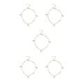 thumbnail image 2 of Sonducket Tobillera para niñas, decoración de pie de estilo Simple, adorno de joyería, accesorio de moda, cadenas de pies para decoración de vestido, Type2 NO2 Sonducket CBP200255, 2 of 4