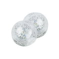 thumbnail image 3 of Poolmaster 16-Inch Silver Glitter Swimming Pool and Beach Ball, 2 Pack, 3 of 3