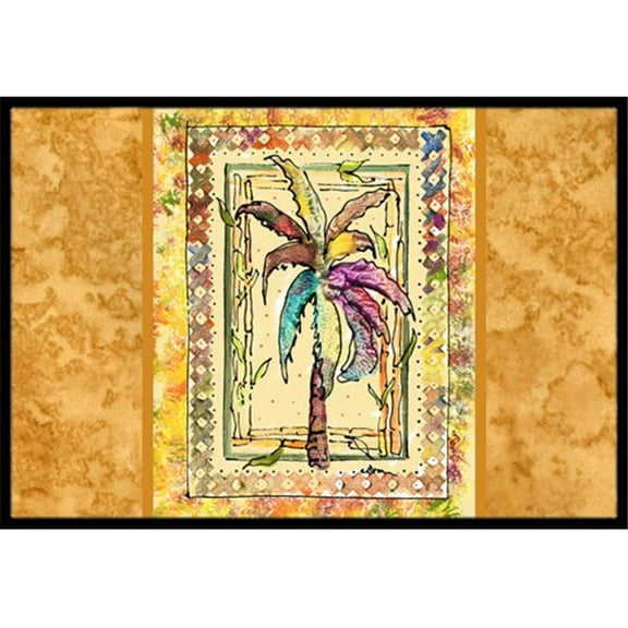 18 x 27 in. Palm Tree Indoor Or Outdoor Mat