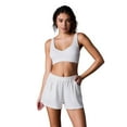 thumbnail image 3 of Journelle Women's Kaia Shorts in White, 3 of 4