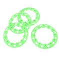 thumbnail image 1 of ATV Wheel Trim Hub  Scratch Resistant Plastic Hubcap Trim Cover Universal for Go Kart 8 Inch 4Pcs, 1 of 7