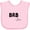 AD-Pink, variant on Inktastic Easter BRB Jesus Boys or Girls Baby Bib