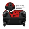 thumbnail image 4 of Kdxio Ladybug Pattern Pattern Luggage Cover for Travel,Elastic and Durable,Fits 18-32 Inch,-No luggage included, 4 of 8