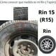 thumbnail image 2 of Tapones Optimus Negro-rojo Rin 15 Audi Dodge Ford Kia Isuzu negro, 2 of 9