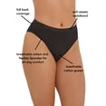thumbnail image 5 of Joyspun Women’s Cotton Comfort High-Leg Bikini Underwear, 2-Pack, Sizes XS-XXXL, 5 of 5