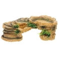 thumbnail image 1 of Basking Platform for Turtle Resin Tortoise Habitat Reptile Hiding Cave Reptile Tank Ornament, 1 of 8