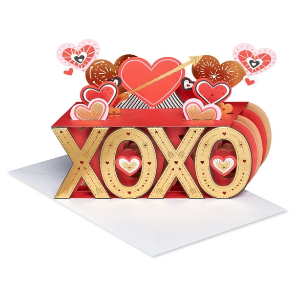 American Greetings Pop Up Valentine's Day Card (Love and Hugs)