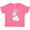 Hot Pink, variant on Inktastic Easter Cute Bunny and Chick Boys or Girls Toddler T-Shirt