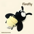 thumbnail image 6 of Creative Glowing Firefly Plush Doll Pillow-Cute Companion Animal Toy-Suitable for Girls' Soft Embrace -7.1'', 6 of 9