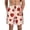Red Ladybug, variant on Strawberry2 Men's Beach Shorts, Surfing shorts, Swim trunks, Quick Dry Swim Trunks for Surfing Beach Fun - Medium