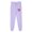 Purple, variant on successthop Women Sweatpants Fleece Pants with Pockets Heart ELastic Waist Sportpants Lightweight Trousers Black
