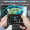thumbnail image 5 of X-360 Wireless Controller PC Gamepad Joystick for X-box 360/360 Slim/PC Windows 8/10/11, Black, 5 of 8