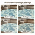 thumbnail image 7 of ODIKA Beach Inspired Starfish Motifs With Coral And Seashells Accent for Dining Room, Basement, Large Office, Non-Slip Chair-Friendly, 7 of 7