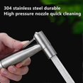 thumbnail image 2 of Bidet Sprayer Hand Shower Bidet Toilet Bidet Spray Stainless Steel Bidet Toilet Sprayer Bidet Sprayer Head For Bidet Kit With Hand Shower, 2 of 5