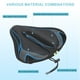 thumbnail image 3 of Funda de Asiento de Bicicleta Cojín de Sillín de Bicicleta con Gran Almohadilla de Gel Cómoda y Sobredimensionada para Hombres y Mujeres Bicicletas Estacionarias, Azul, 3 of 7
