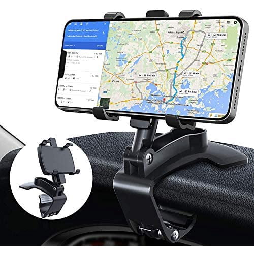 Soporte Móvil Para Coche Soporte Celular Para Auto 3 In 1 Espejo Retrovisor Visera Dashboard Phone Holder MultipropóSito huangjie unisex