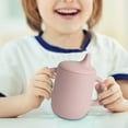 thumbnail image 3 of JingChun Silicone Sippy Cup and Training Cup for Baby 6 months + Soft Spout and Handles Unbreakable Easy Grip for Babies 6-12 months and Toddlers 1-3 years, 3 of 5