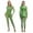 Type F, variant on YONGHS Womens Mermaid Costume 3D Printing Mermaid Scales Long Sleeves Zipper Jumpsuit Bodysuits Type A XL