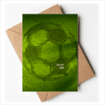 thumbnail image 1 of Football Football Sports Cartes de Voeux Vertes Vous Sont Invités Invitations, 1 of 3
