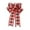 H, variant on dfutuy Red Bows Decorations Striped Plaid Flocking Bow for Wreaths Outdoor, Tree Topper, Outside