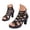 A-Black273, variant on Womens Block Heel Sandals Glam Rhinestone Butterfly Cage Cutout Back Zipper Open Toe Sandals Summer Evening Party Event Sandals
