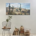 thumbnail image 2 of Masterpiece Art Gallery Desert Cactus Vista by Studio Arts Canvas Art Print 24" x 48", 2 of 4