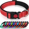thumbnail image 1 of Collar reflectante para perros con hebilla de bloqueo de seguridad, collares ajustables de nailon para perros extragrandes, rojo M2.0*50cm Sailing Electrónica, 1 of 5