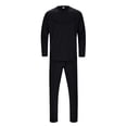 thumbnail image 3 of 80S Outfit for Men Hop Men 2 Piece Outfits Fall Casual Crew Neck Muscle Long Sleeve Pullovers And Fit Sweatpant Set Tracksuit Xl Work Jeans for Men Stretch Fit, 3 of 4
