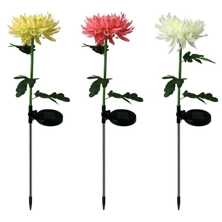 

Honeeladyy Discount Solar LED Outdoor Garden Simulation Flower Lawn Light Plug-in Landscape Light