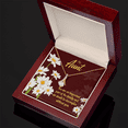 thumbnail image 6 of To My Granddaughter To My Aunt Important Aunt Alluring Ribbon Necklace Message Card, 6 of 20