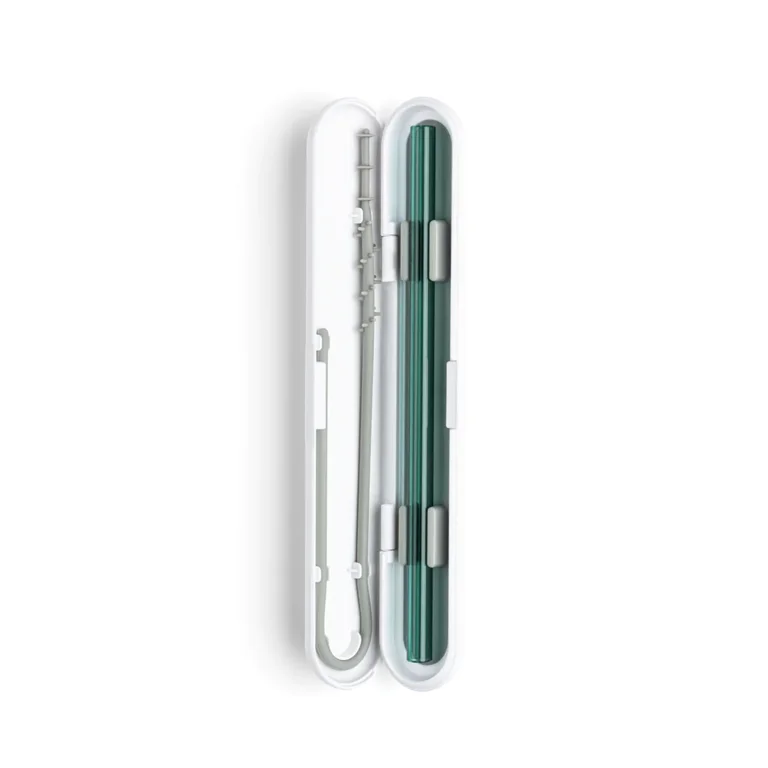 Soma Glass Straw with Travel Case – Teal