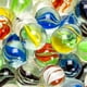 thumbnail image 2 of 100 piezas de canicas de vidrio clásicas coloridas surtidas tradicionales, canicas de ojo de gato, juguetes de juego clásicos, 2 of 4