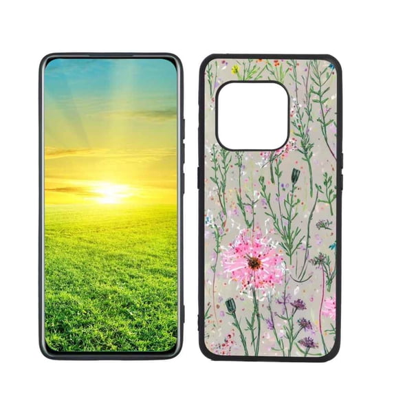 Compatible with OnePlus 10 Pro 5G Phone Case, Wildflowers-2-1 Case Men Women, Flexible Silicone Shockproof Case for OnePlus 10 Pro 5G