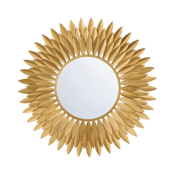 BRH-M524-GA Crystorama Lighting Broche - Mirror-24 Inch Tall and 24 Inch Wide-Antique Gold Finish