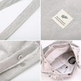 thumbnail image 3 of Bolso de mano de pana para mujeres, niñas, niños, bolso de hombro con bolsillo interior, bolso de compras, 3 of 4
