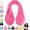 #ZZH2A_Rose Red, variant on New Bra Towel – Hands‑Free Adjustable Shower Towel Bra for Women, Suitable for Drying Off After a Bath, Self‑Care (S‑XL)