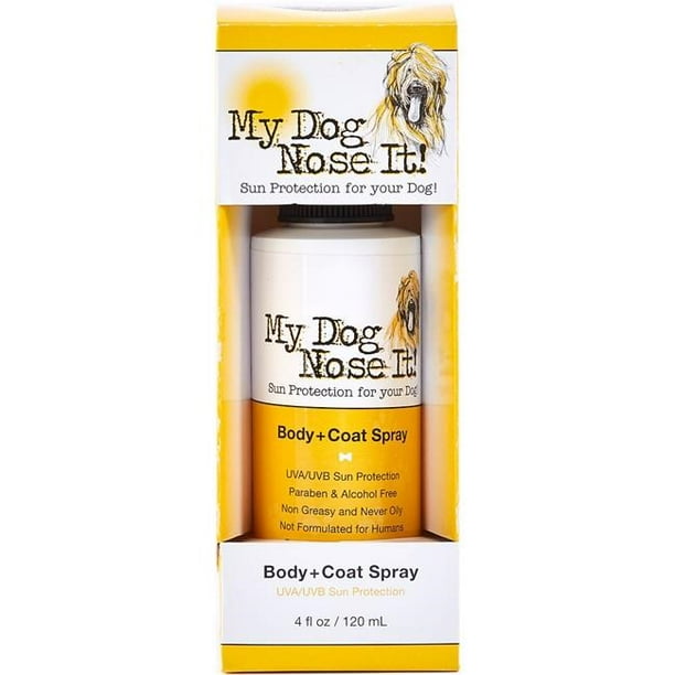 My Dog Nose It 103 Coat & Body Spray Sun Protection 4 oz Walmart